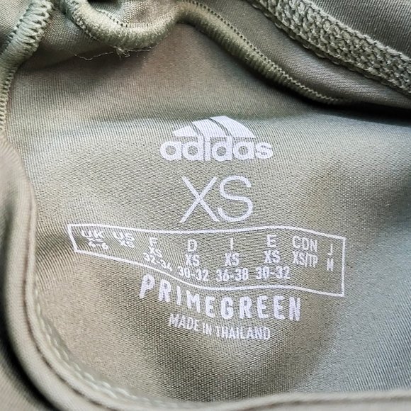 Adidas Aeroready Tight Women's Training Athletic Running Legging Green GT6299 - Picture 7 of 7